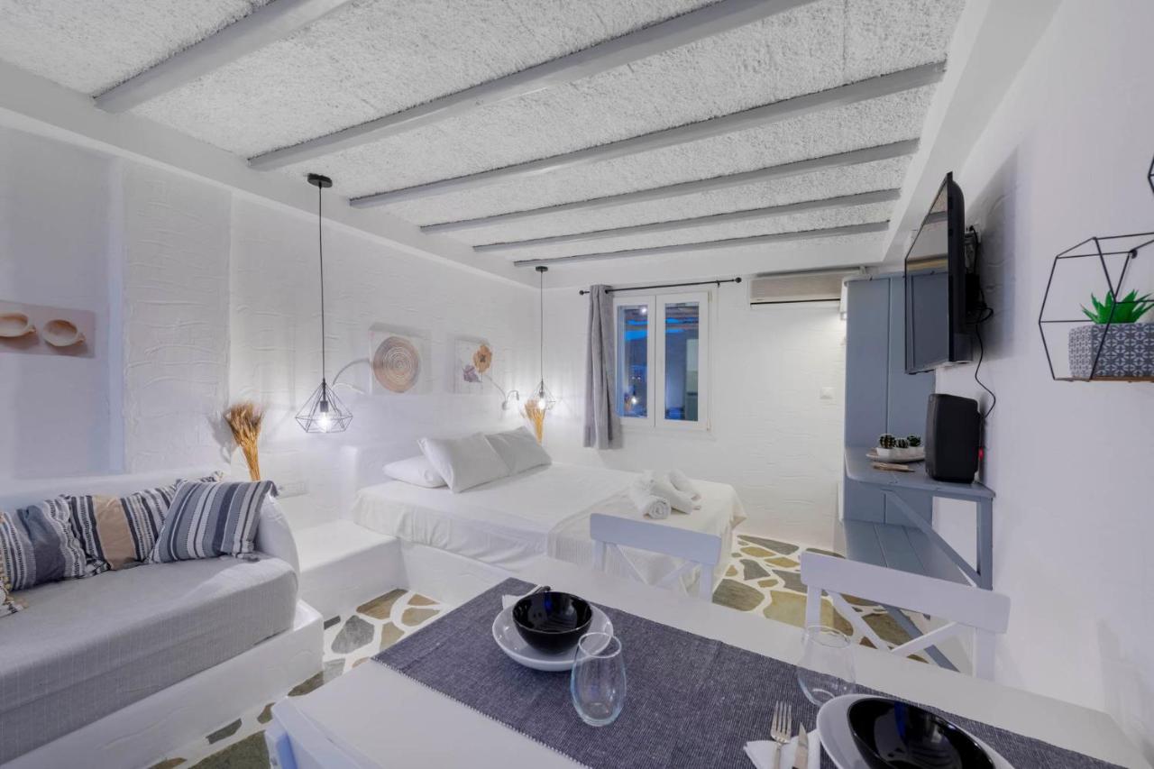 Endless Blue From Syros - Megas Gialos Resort - Suite 1 Ngoại thất bức ảnh